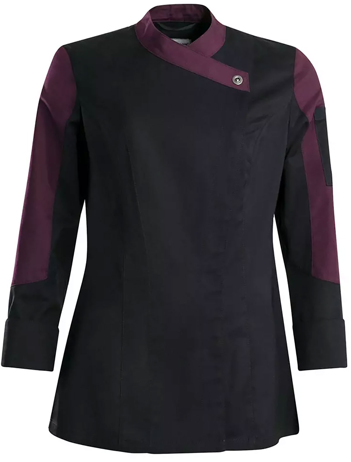 Kochjacke2-f Damen Kochjacke Monochrom 103442