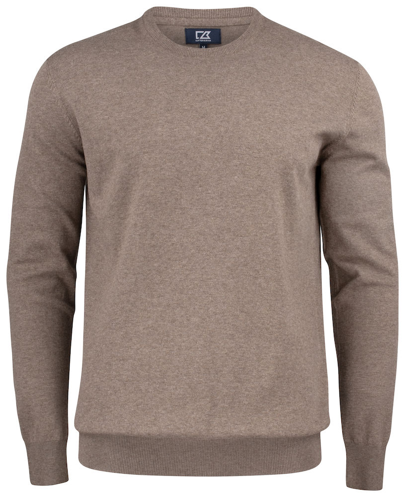 Oakville-crewneck-men-nougat-melange nougat melange
