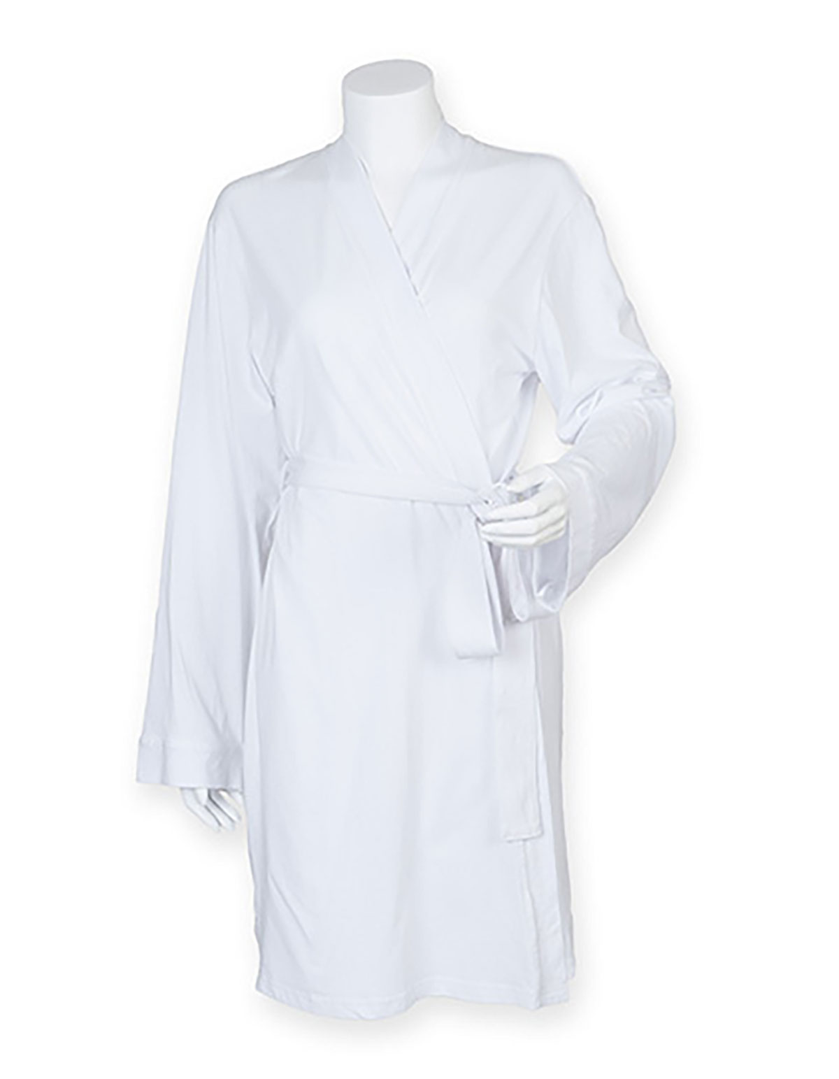 ladies-robe-white white