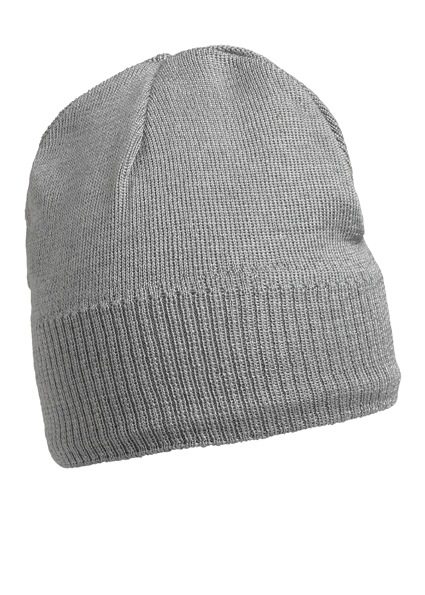 MB7925_lightgreymelange Bonnet avec insert polaire MB7925