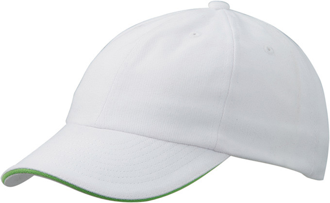 MB6112_white_limegreen2 white / lime green