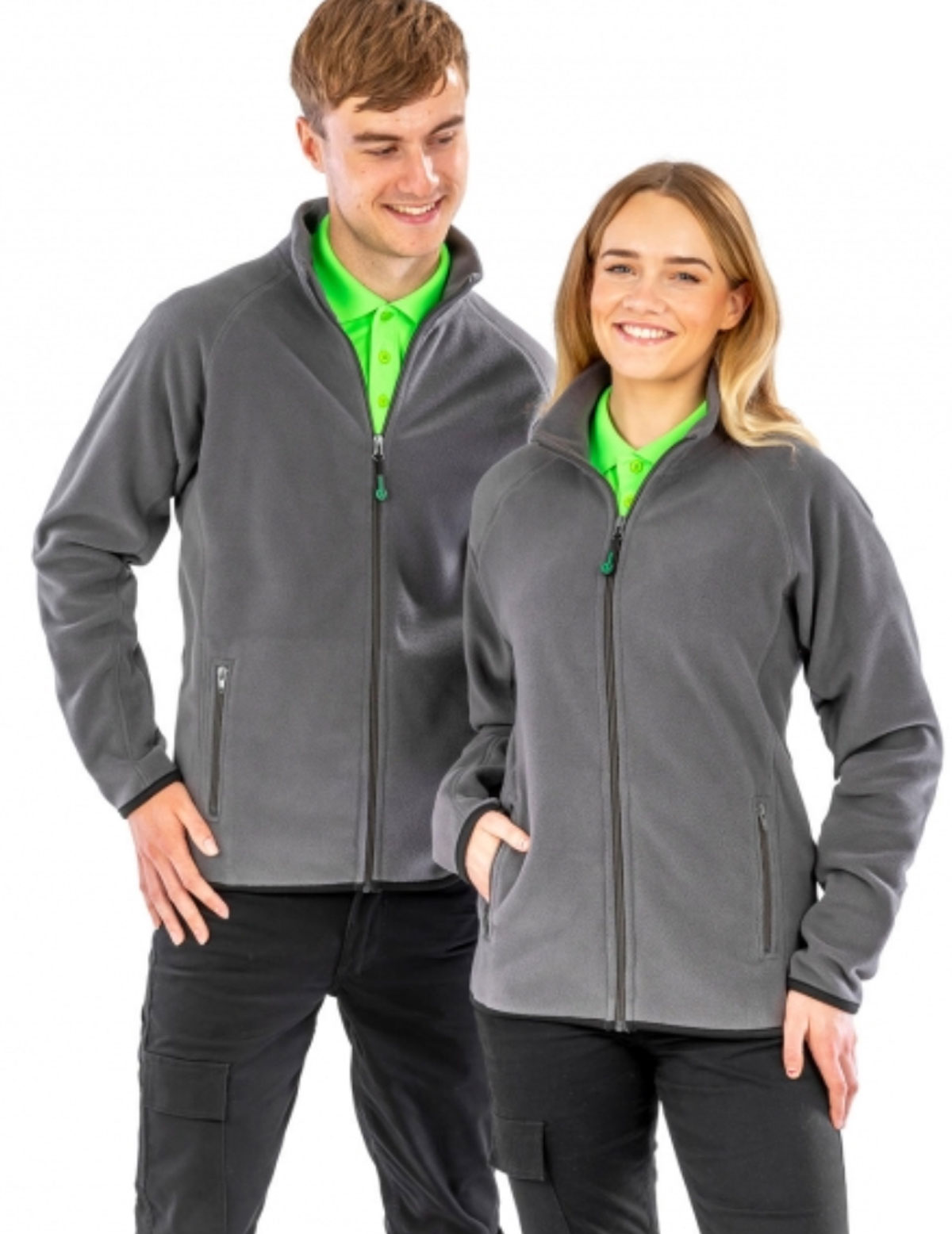 R903X-grey-couple Recycled Fleece Polarthermic Jacket Result R903X