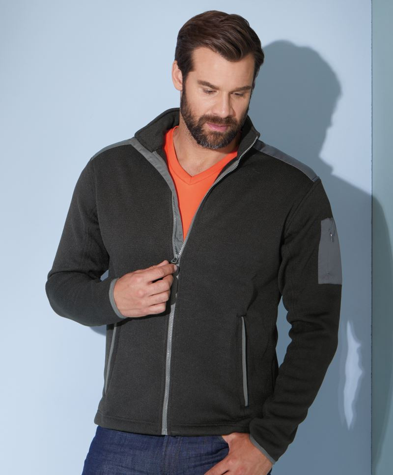 Men's Knitted Fleece Jacket JN591