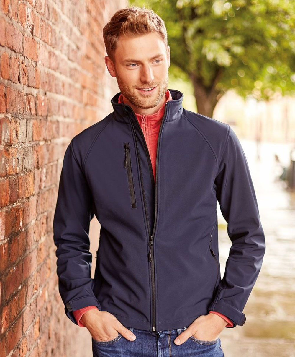 140M-DETAIL Russell 140M Veste Soft Shell