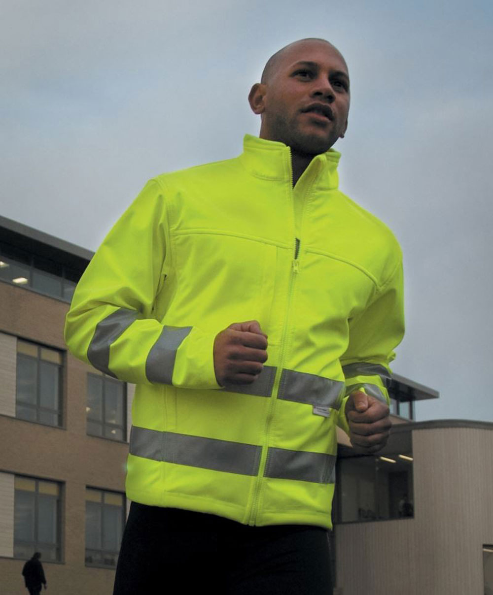 R117X-Model Sicherheits Softshell Jacke Result R117X