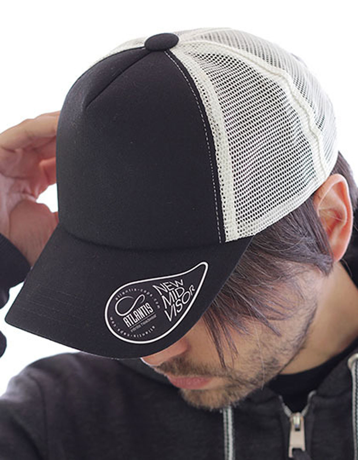 AT515-Record Record Trucker Cap Atlantis AT515