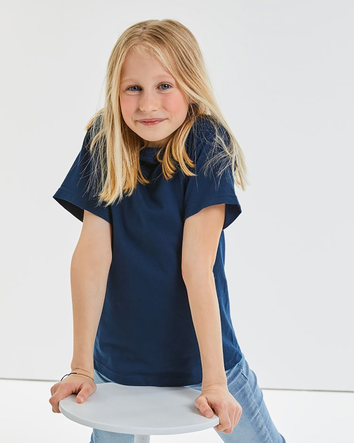 180B-Model-1 Russell 180B Kinder Classic T-Shirt