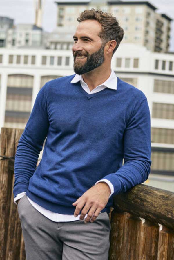 Oakville V-neck Men Cutter & Buck 355418