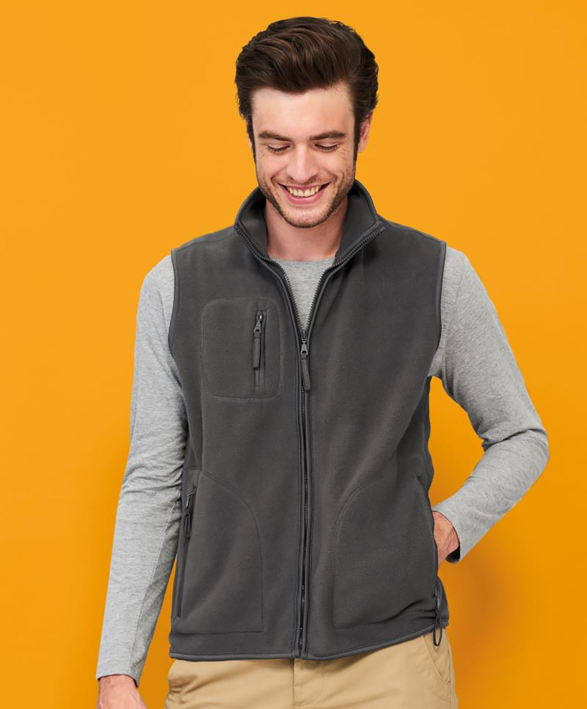 Norway-foto Fleece Bodywarmer Sol's 5100