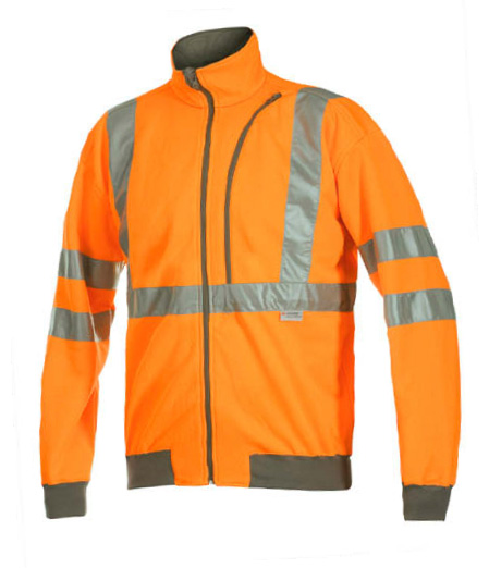 6103_orange ProJob 6103 Sweat Shirt EN471-Classe 3