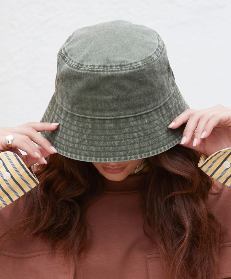 Vintage Bucket Hat Beechfield B688 Vintage Bucket Hat Beechfield B688