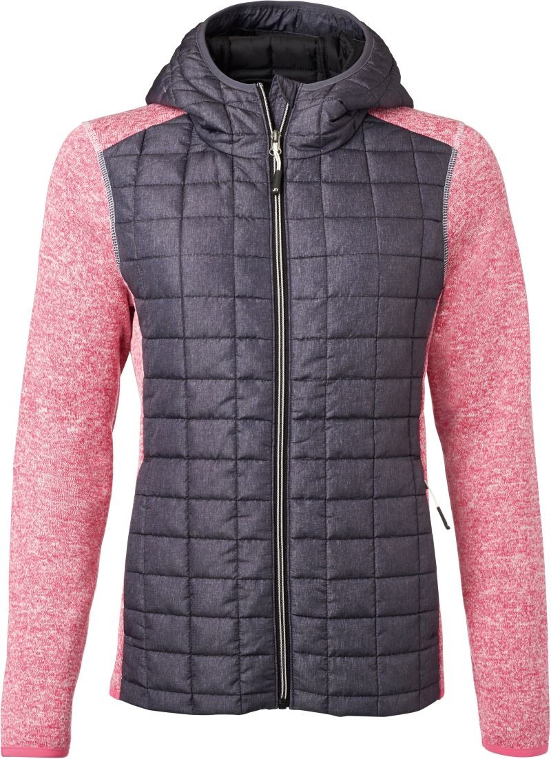 JN771-pinkmelange-anthracitemelange pink melange/ anthracite melange