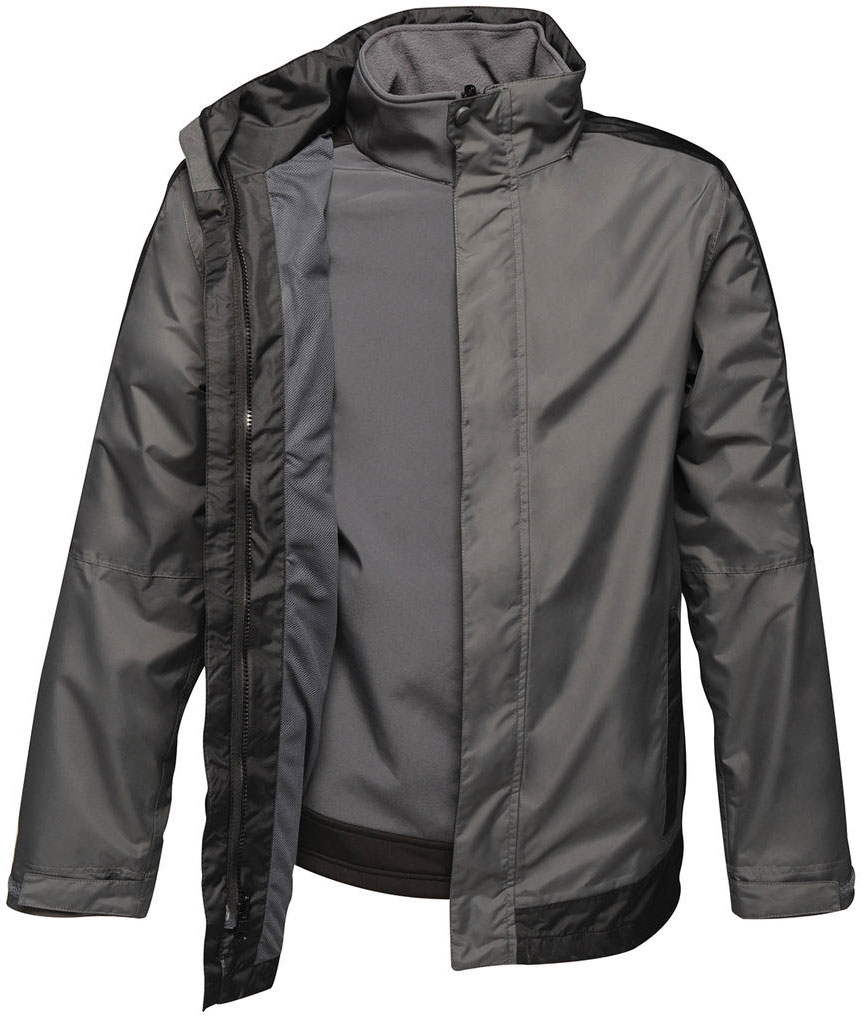 Contrast Softshell 3-in-1 Jacket Regatta Professional TRA151 grau-schwarz L