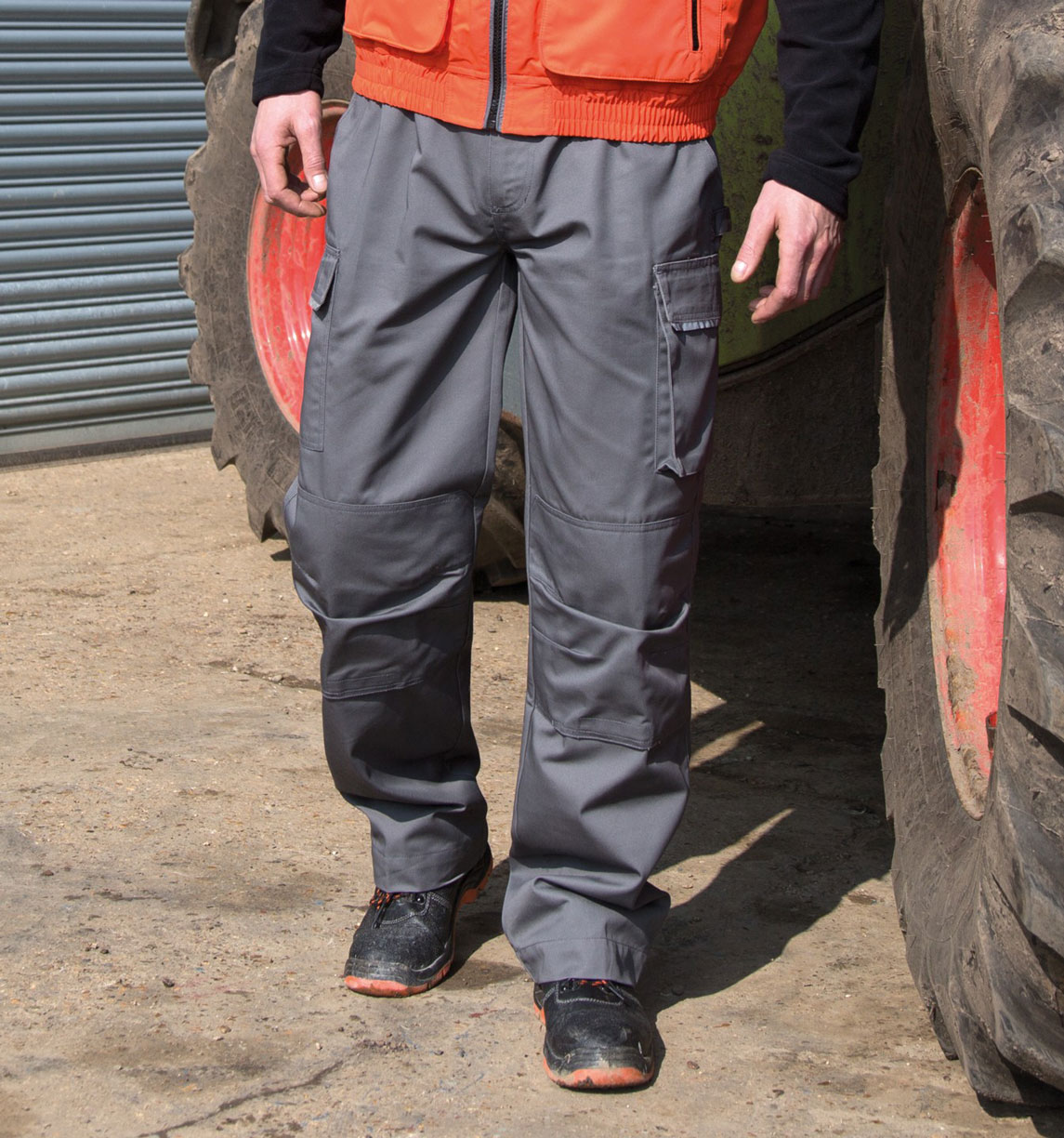 R308X_grey_crop Action Trousers WorkGuard RT308