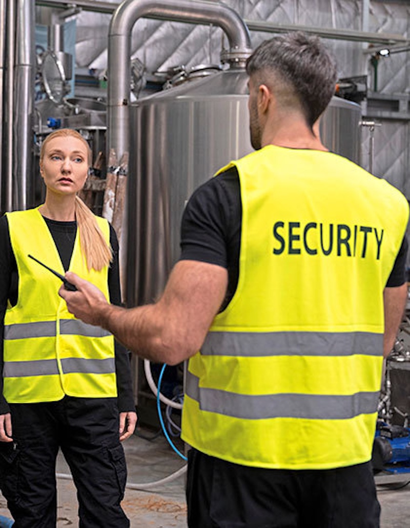 Safety Vest Passau Korntex - Security KX010S Safety Vest Passau Korntex - Security KX010S