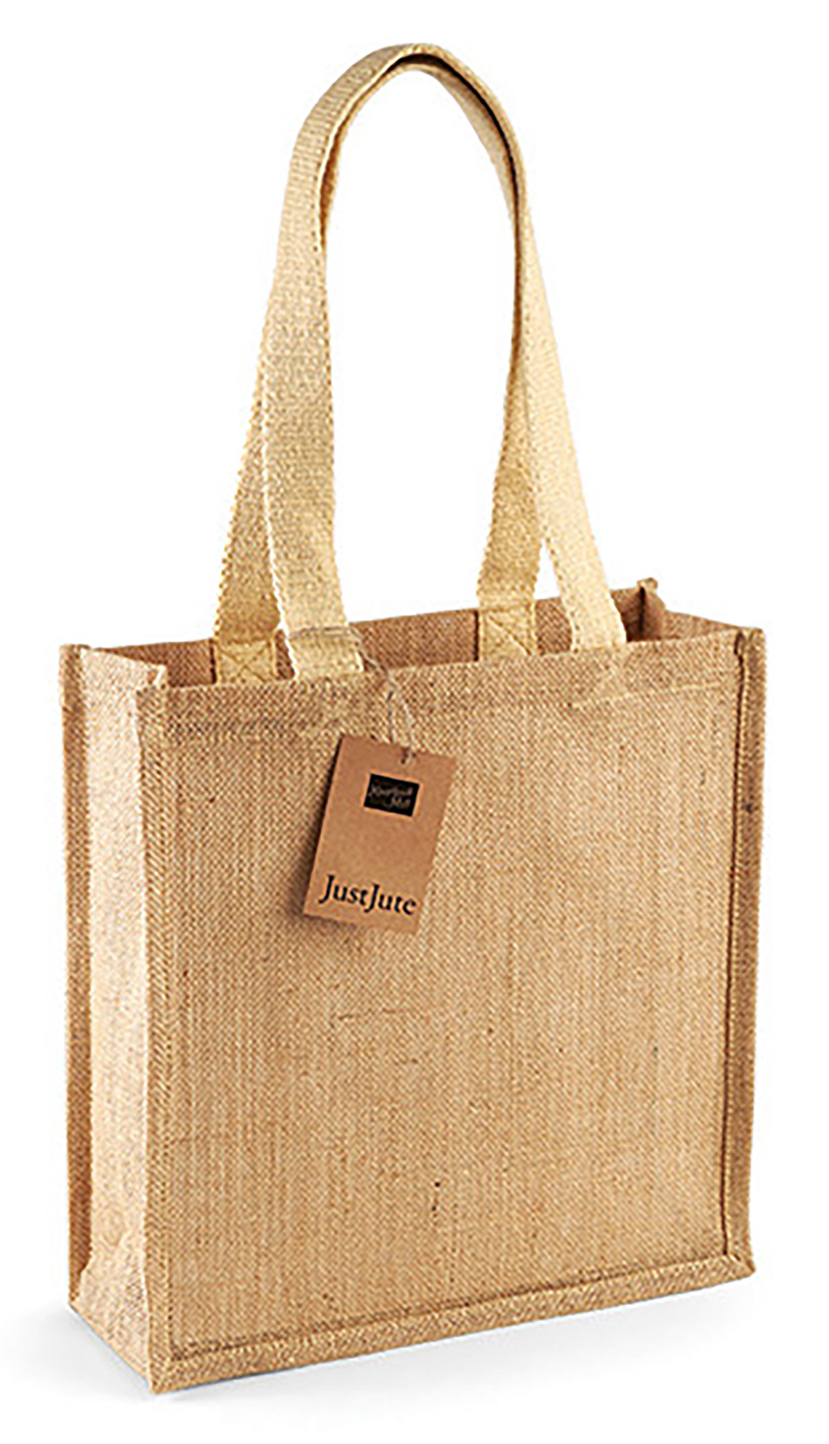W406-Jute Jute Compact Shopper W406 / 30 x 30 x 12 cm
