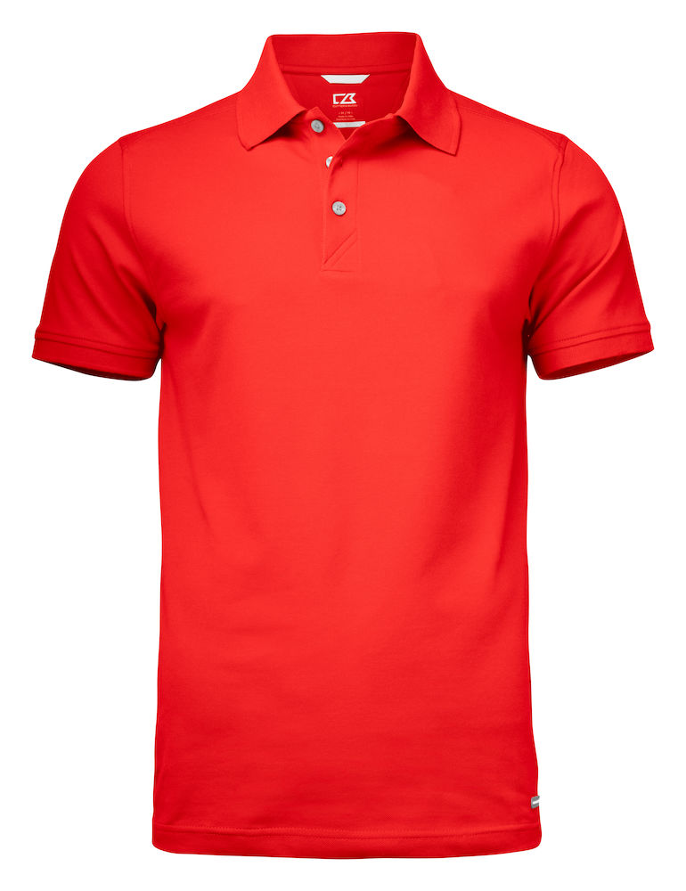 Advantage-polo-men-red red