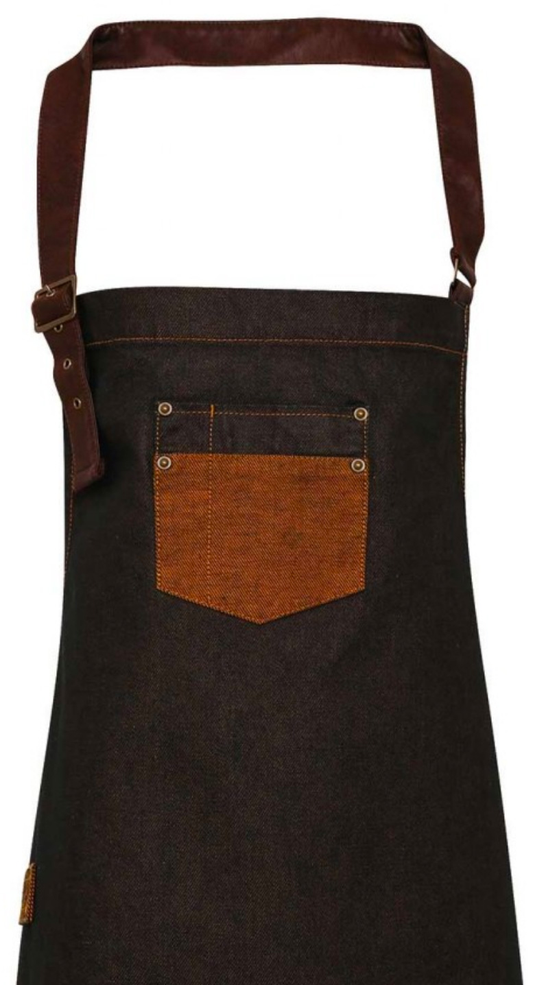 PR136-black-tan2 Detailansicht black / tan denim