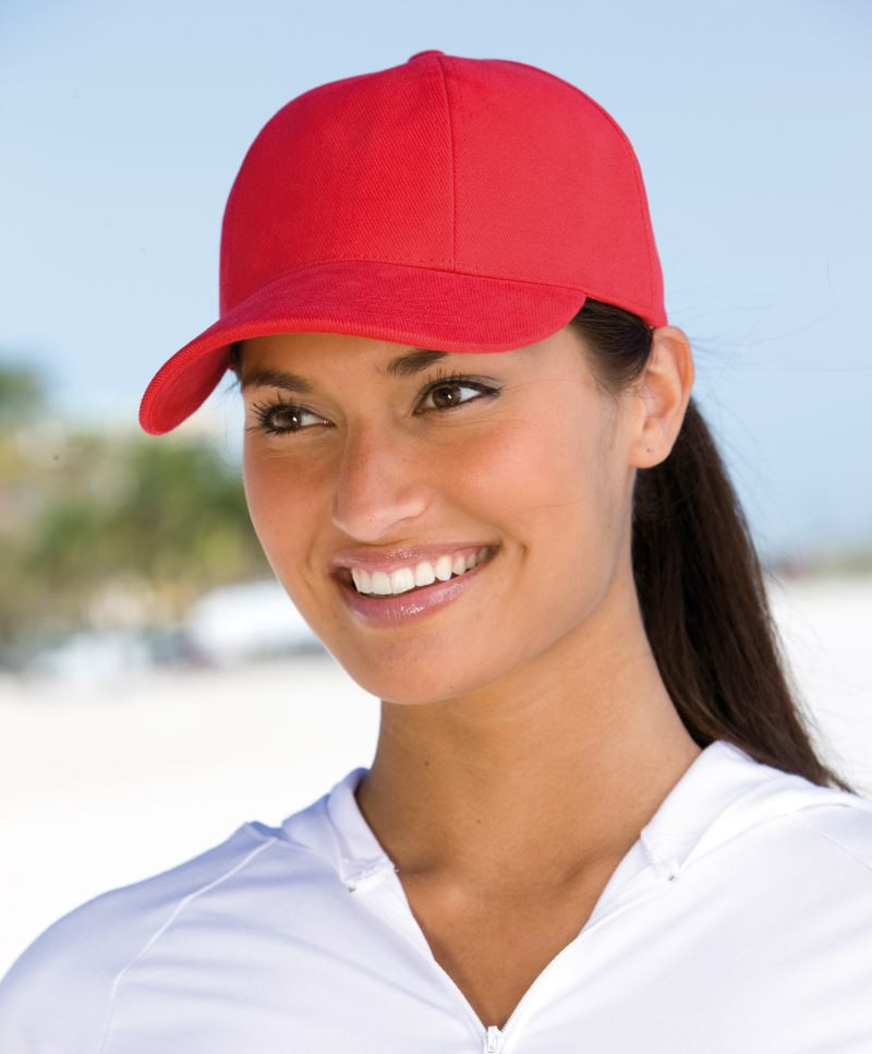 Turned 6 Panel Cap Laminated Myrtle Beach MB609 Turned 6 Panel Cap Laminated Myrtle Beach MB609