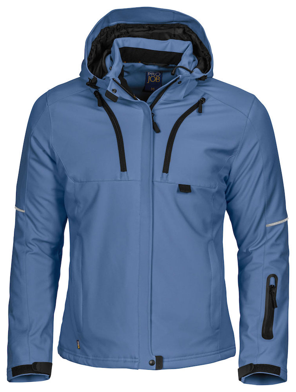 3413-blau ProJob 3413 Gefütterte Damen Funktionsjacke Softshell