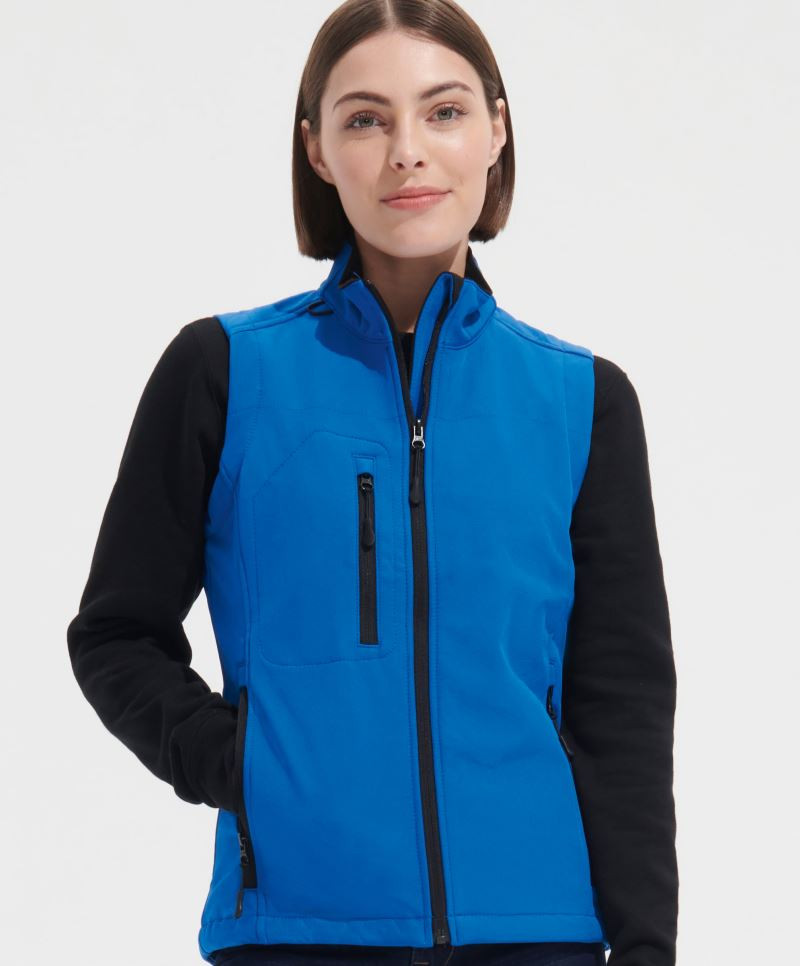Women`s Sleeveless Softshell Rallye Sol's 6801 Women`s Sleeveless Softshell Rallye Sol's 6801
