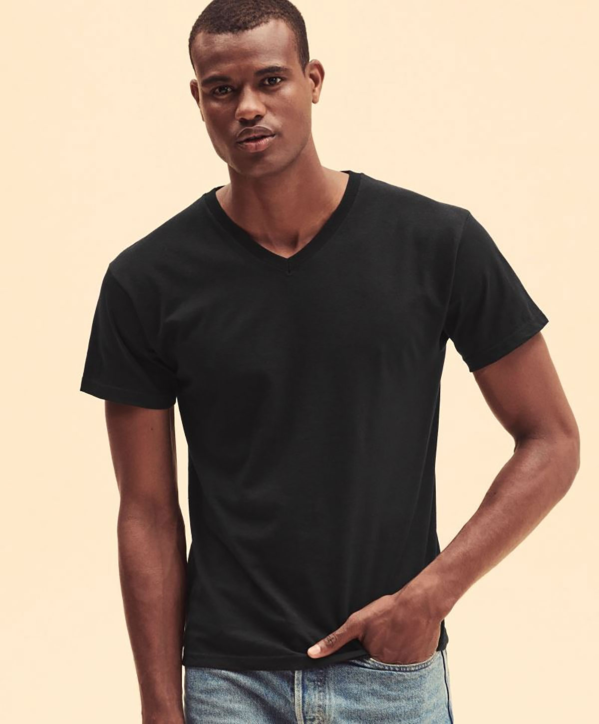 1426-det Original V-Neck T Fruit of the Loom F272
