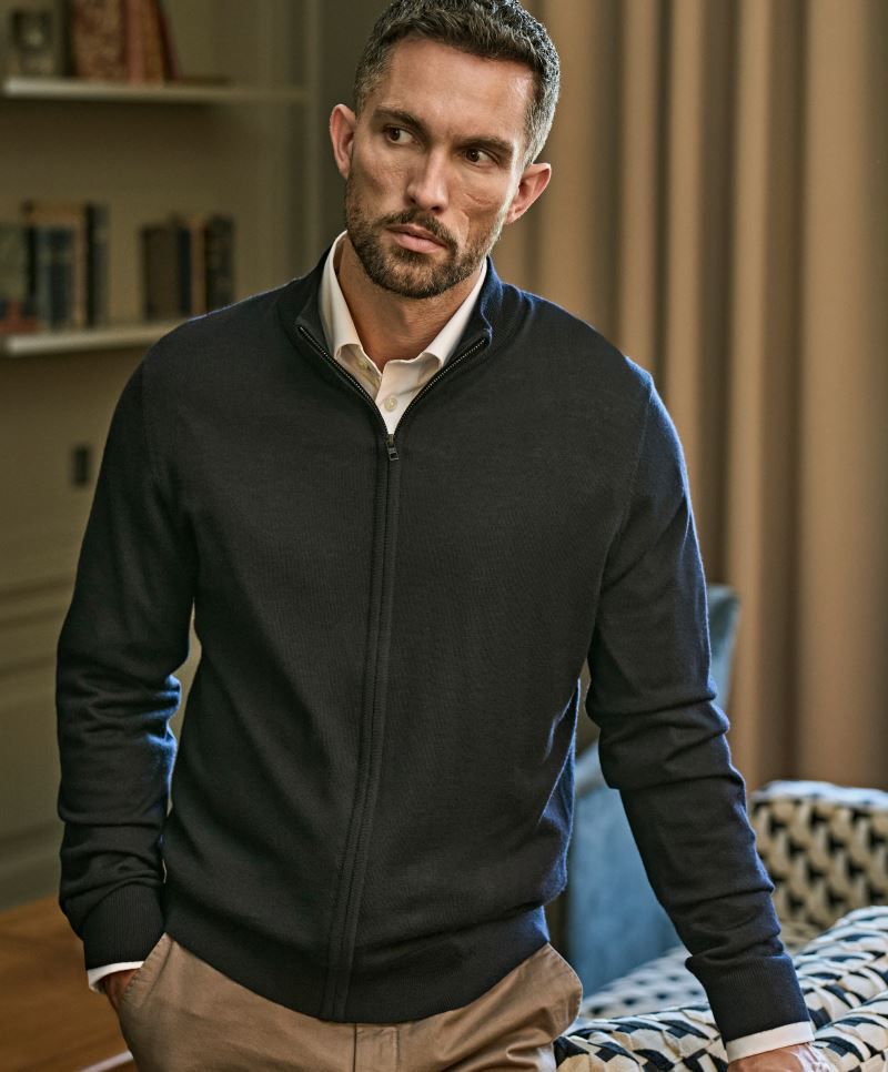 Full Zip Knit Tee Jays TJ6012